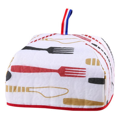 

Kitchen Food Insulation cover Foldable Dishes Cover for Home Cartoon Pattern Reusable Vegetable Heat Preservation Kitchen Supply