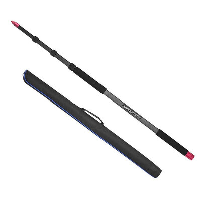 

Andoer MK-3000 3m98ft Lightweight Carbon Fiber Mic Microphone Boom Holder Arm Pole Extension Mount Stand Max Load 3kg66Lbs fo