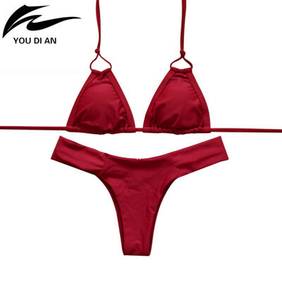 

Sexy Gril Top Bikini set Women Swimsuit Brazilian Bikini 2018 Push Up Swimwear Bathing Suit Bikinis Women