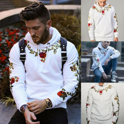 

Mens Winter Slim Warm Hooded Sweatshirts Hoodies Coat Jacket Jumper Outwear New
