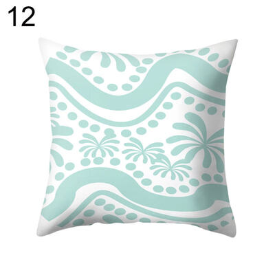 

Flower Wave Heart Pillow Case Cushion Cover Sofa Bed Car Cafe Office Decoration