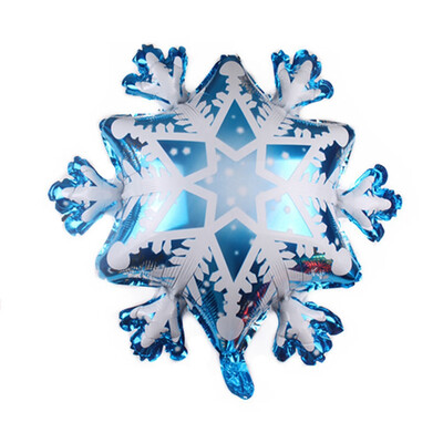 

Christmas Foil Balloons Snowflake Frozen Snowflake Clear Air Balloons Snowflake Toy Ball Christmas Wedding Birthday Party Balloon