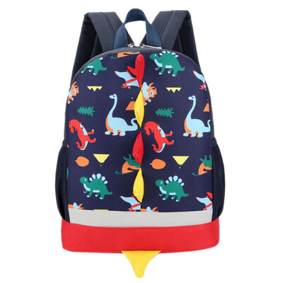 

Baby Girls Bag Backpacks Large Capacity Waterproof Bag Backpack Cartoon Dinosaur Toddler Outgoing Bags