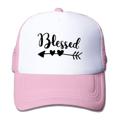 

Blessed Letters Arrow Mesh Baseball Cap Adult Adjustable Dad Hat for Men Women