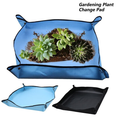 

Plant Thicken Pad Reusable Waterproof Basin Soil Square Cushion Gardening Mixing Floor Locking Design Mat Flower Pot