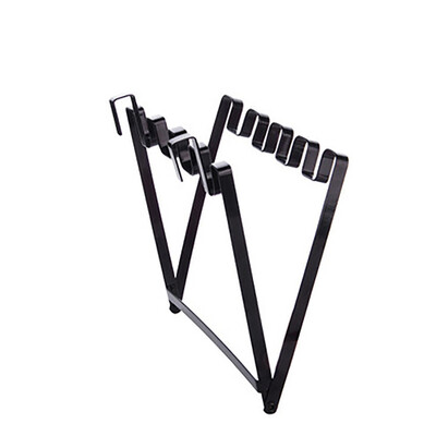 

Toponeto Foldable Iron Garbage Bag Hanging Rack Kitchen Rubbish Bag Cupboard Storage