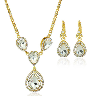 

Originality Fashion European Alloy Neck Chain Eardrop Necklace For Women