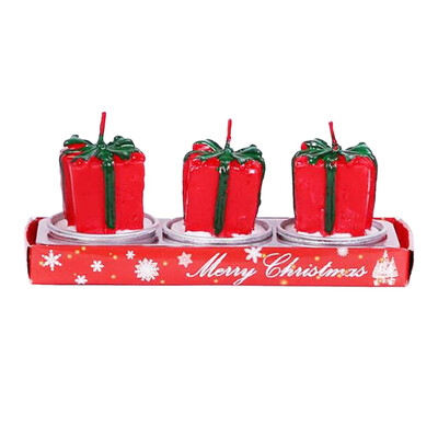

Gobestart Christmas Party Cartoon Candles Happy Birthday Cake Topper Cute Decoration