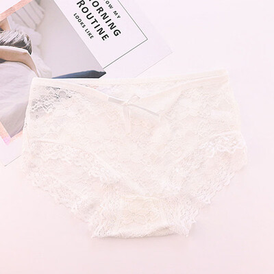 

Fashion High Quality Women Panties Transparent Underwear Women Lace Soft Briefs Sexy Lingerie