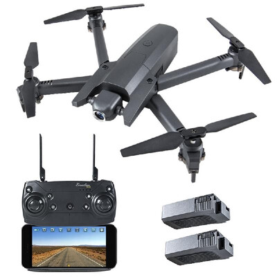 

GW106 RC Drone With Camera 720P WiFi FPV Altitude Hold APP Control Foldable Quadcopter Drone for Beginner Adult with 3 Battery
