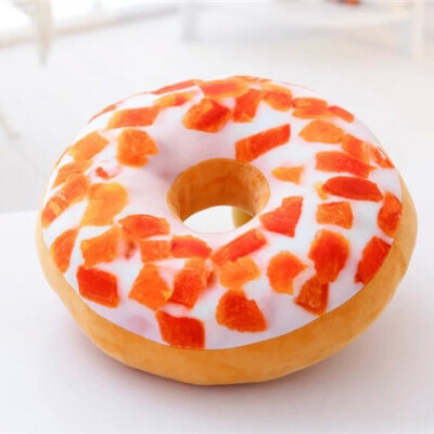 

Donut Plush Decorative Throw Pillow Stuffed Cushion Soft Toy Valentines Day Gift Seat Cushion for Home Office