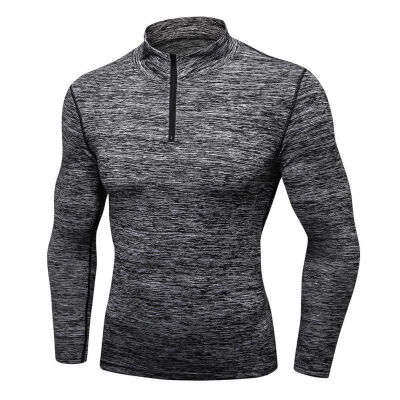 

Men Thick Fast Drying Perspiration Wicking Long Sleeve Sweatshirt Slim Body Sweatshirt