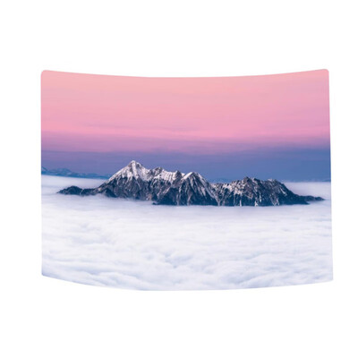

2 Size Home Decor Textile Decorative Scenic Printed Table Cloth Tapestry Wall Hanging Blanket Cover Tapestries Beach Towel