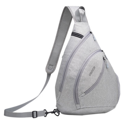 

14L Men Outdoor Cycling Zipper Shoulder Bag Nylon Large Capacity Wear-resistance Waterproof Casual Travel Camping Hiking Bag