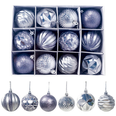 

Christmas Tree Decoration Ball Plastic Decoration Ball Christmas Household Hanging Decoration