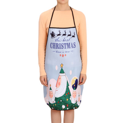 

Toponeto Christmas Decoration Waterproof Apron Christmas Dinner Party Apron