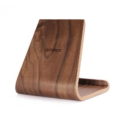 

Samdi Walnut Wooden Phone Tablet Stand Holder Dock Station Cradle for iPhone 7 Plus iPad mini Air Samsung S7 edge Eco-friendly Mat
