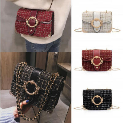 

Women Fashion Handbag Shoulder Bag Lady Chain Crossbody Tote Bag Purse Wallet US