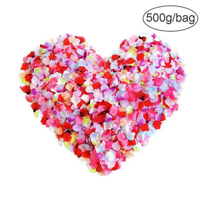 

Artificial Silk Cloth Rose Petals For Valentines Day Festival Wedding Bride To Confetti Decor Party Favors Wedding Decoration