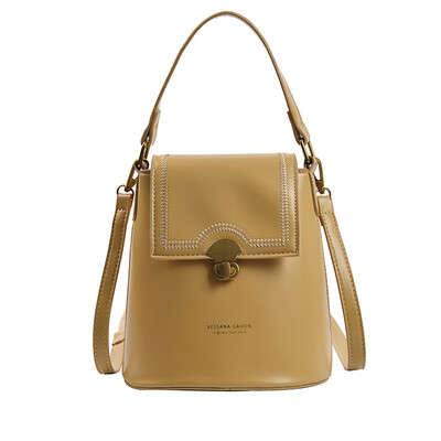 

Tailored Women 2019 New Handbags Simple Messenger Bag Fashion Shoulder Bucket Bag