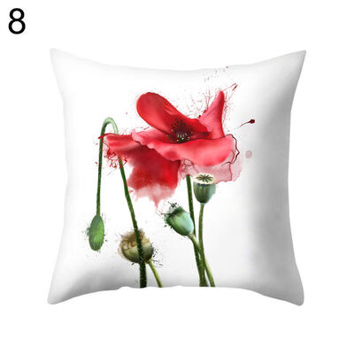 

Flower Monstera Leaf Throw Pillow Case Cushion Cover Sofa Bed Car Office Decor