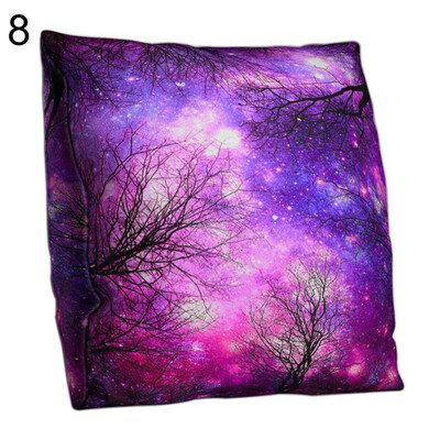 

Double-sided Tree Star Sky Forest Pillow Case Cushion Cover Sofa Bed Car Decor