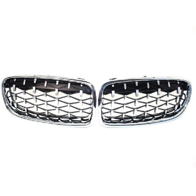 

Front Kidney Grille New Meteor Bright Black Fit For BMW F30 328i 335i 2012-2016