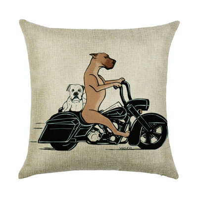 

Cotton&Linen Square Home Decorative Throw Pillow Case Sofa Cushion
