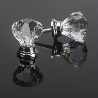 

12pcs Acrylic Knobs Drawer Cabinet Furniture Kitchen Handle