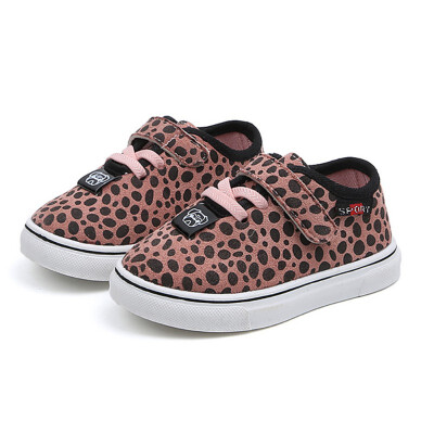 

Autumn Kids Shoes Casual Footwear Childrens Leopard Sneakers Anti-Slip Boys Girls Sport Shoes