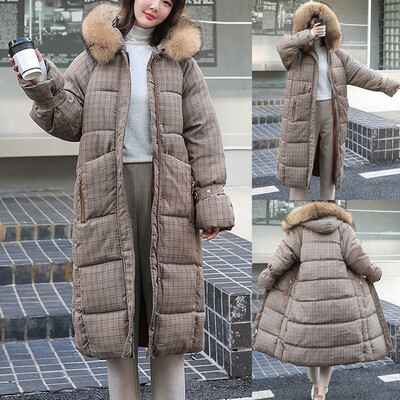 

Toponeto Women Fashion Wool Zipper Pocket Hoodie Zippers Long Jackets Outwear Coat