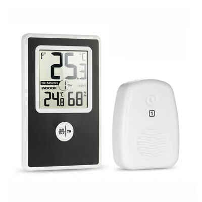 

LCD Indoor Hygrometer Humidity Temperature Monitor Wireless Digital Outdoor Thermometer Temperature Meter