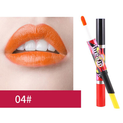 

1 Pcs Double-end Lipsticks Color Change Moisturizer Waterproof Lip Glaze Women Sexy Color Change Lipstick