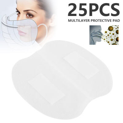

Disposable multi-layer protective pads only change the inner pads-filter cotton -25 pieces in a pack-opp bag