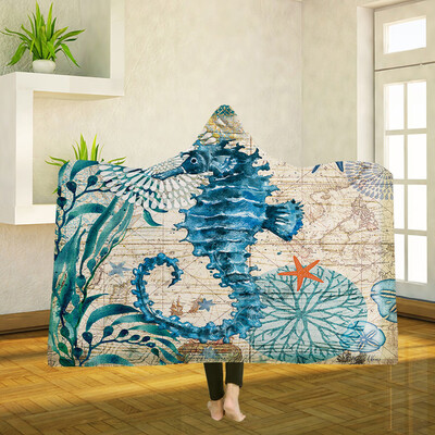 

Toponeto Different Cartoon Animal Hat Blankets Can Be Used As Bath Towels