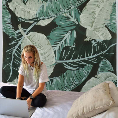 

2018 Wall Tapestry Mandala Yoga Mat Tapestry Alpine Moon Landscape Flower Home Decoration