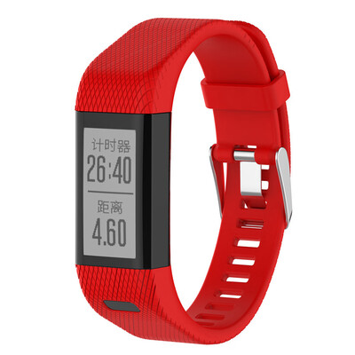 

〖Follure〗Replacement Silicone Band Strap Wristband Bracelet For Garmin vivosmart HR BK
