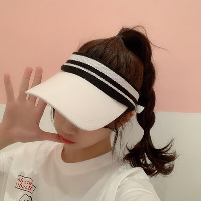 

Korean run open-top sunshade women summer leisure fresh retro art sunscreen hat