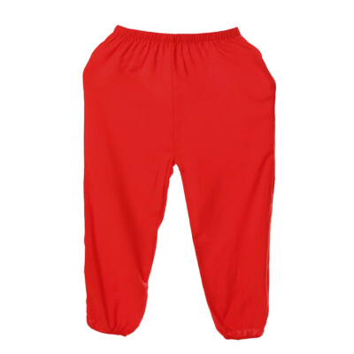 

New Summer Kids Pants Children Boys And Girls Thin Elastic Waist Cotton Casual Full Length Pants