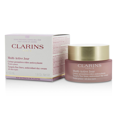 

CLARINS - Multi-Active Day Targets Fine Lines Antioxidant Day Cream - For All Skin Types 50ml16oz