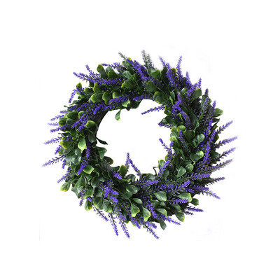 

Toponeto Garland Of Household Items Simulates Lavender Wedding Day Celebrations