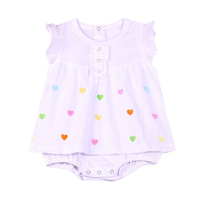 

0-18M Summer High Quality New Baby Girl Clothes 2018 Baby Girls One-piece Dress Newborn Baby Clothes Infant Cotton Jumpsuits