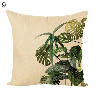 

Sparse Monstera Leaves Square Throw Pillow Case Cushion Cover Sofa Bed Car Decor