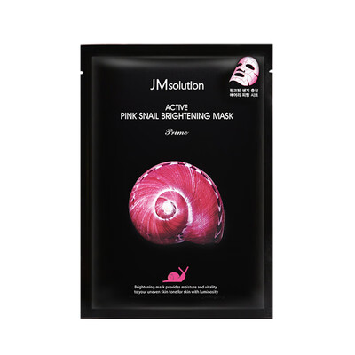 

JMsolution Pink Snail Original Liquid Brightening Mask 40 Boxes Box