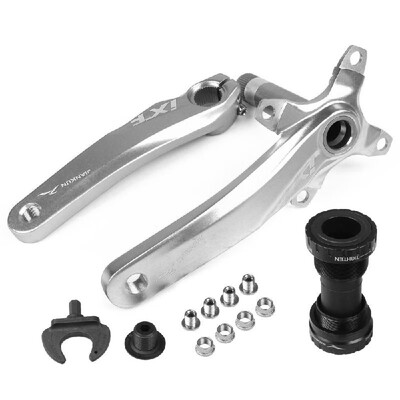 

Bike Bicycle Crank Set 170MM 104 BCD MTB Bike Crank Mountain Bike Crank Arm with Chainring Bolts
