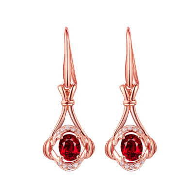 

Diamond Drop Earrings Carat Gold Colored Gemstones Inlaid Stone Jewelry Earrings