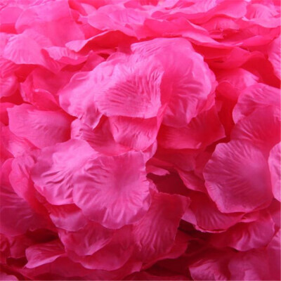 

Tailored 500PC Silk Artificial Flower Rose Petals Wedding Party Decorations