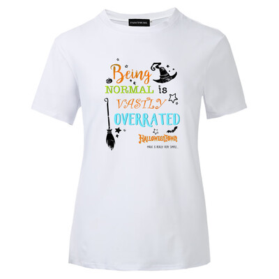 

Yiweikj Halloweentown T-shirt Hoodies Halloween Short sleeve Tops Gifts