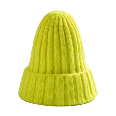 

Cycling Ski Headwear Stretch Knit Hat Beanie Cap Warm Hats Cuffed Plain Winter for Men Women