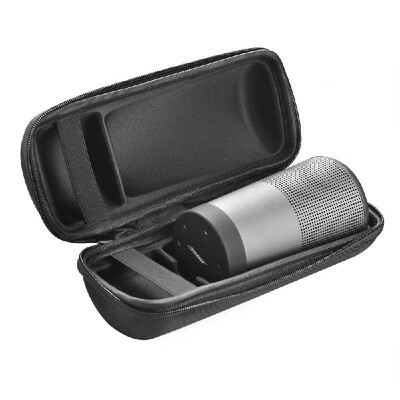 

BS Soundlink Revolve Travel Case Carry Protective Speaker Box Pouch Cover Bag Zipper Storage Box Extra Space for Plug Cable